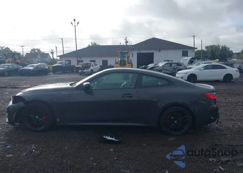 2021 BMW M440I xDrive from USA, damaged, VIN WBA13AR03MCF54075